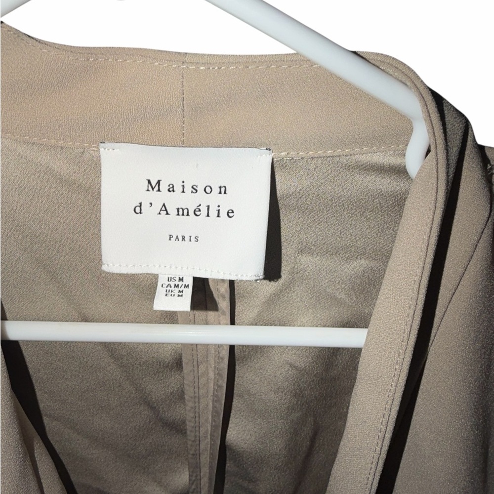 Women's Cream Blazer - Picture 2 of 3